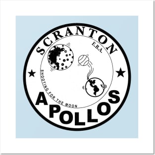 Defunct Scranton Apollos Basketball 1970 Posters and Art